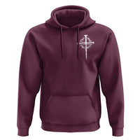 Christian Religious Jesus Shirt with Cross Logo Graphic Hoodie