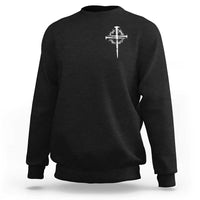 Christian Religious Jesus Shirt with Cross Logo Graphic Sweatshirt