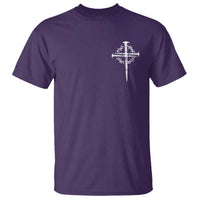 Christian Religious Jesus Shirt with Cross Logo Graphic T Shirt