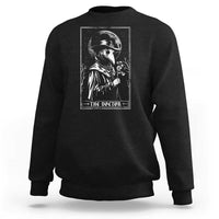 Plague Doctor Tarot Card Sweatshirt Horror Death Occult Satanic