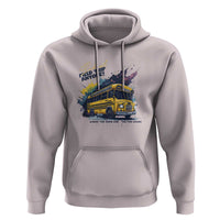 School Field Trip Anyone Hoodie School Bus Teacher - Wonder Print Shop