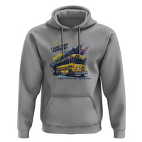 School Field Trip Anyone Hoodie School Bus Teacher - Wonder Print Shop