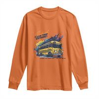School Field Trip Anyone Long Sleeve Shirt School Bus Teacher - Wonder Print Shop