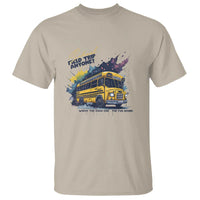 School Field Trip Anyone T Shirt School Bus Teacher - Wonder Print Shop