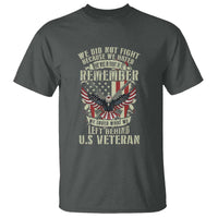 Memorial Day T Shirt Honor And Remeber Eagle - Wonder Print Shop