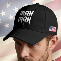 Iron Sharpens Iron Baseball Cap Christian Bible Scripture Gym Workout