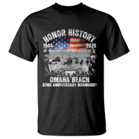 Omaha Beach D Day T Shirt 82nd Anniversary Honor History Normandy WWII