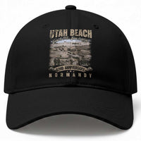Utah Beach D Day Baseball Cap 82nd Anniversary Honor History Normandy WWII