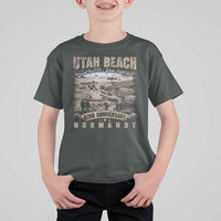 Utah Beach D Day T Shirt For Kid 82nd Anniversary Honor History Normandy WWII