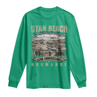 Utah Beach D Day Long Sleeve Shirt 82nd Anniversary Honor History Normandy WWII