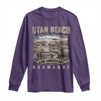 Utah Beach D Day Long Sleeve Shirt 82nd Anniversary Honor History Normandy WWII