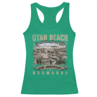 Utah Beach D Day Racerback Tank Top 82nd Anniversary Honor History Normandy WWII