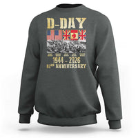 D Day 82nd Anniversary Honor History Normandy WWII Sweatshirt