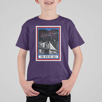 The 4th Of July T Shirt For Kid Vintage Tarot Card Dark Magic USA Fireworks - Wonder Print Shop