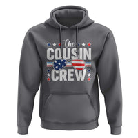 Funny The Cousin Crew 4th Of July Hoodie Patriotic American Family Matching - Wonder Print Shop