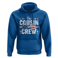 Funny The Cousin Crew 4th Of July Hoodie Patriotic American Family Matching - Wonder Print Shop