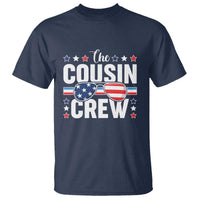 Funny The Cousin Crew 4th Of July T Shirt Patriotic American Family Matching - Wonder Print Shop