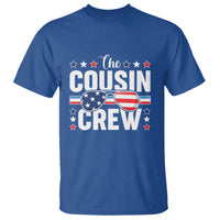 Funny The Cousin Crew 4th Of July T Shirt Patriotic American Family Matching - Wonder Print Shop