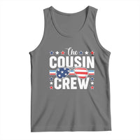 Funny The Cousin Crew 4th Of July Tank Top Patriotic American Family Matching - Wonder Print Shop