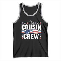 Funny The Cousin Crew 4th Of July Tank Top Patriotic American Family Matching - Wonder Print Shop