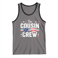 Funny The Cousin Crew 4th Of July Tank Top Patriotic American Family Matching - Wonder Print Shop