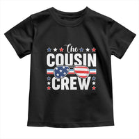 Funny The Cousin Crew 4th Of July Toddler T Shirt Patriotic American Family Matching - Wonder Print Shop