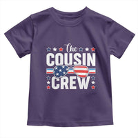 Funny The Cousin Crew 4th Of July Toddler T Shirt Patriotic American Family Matching - Wonder Print Shop