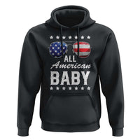 Funny All American Baby 4th Of July Hoodie Family Matching Sunglasses - Wonder Print Shop