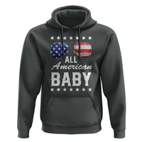 Funny All American Baby 4th Of July Hoodie Family Matching Sunglasses - Wonder Print Shop