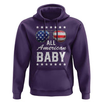 Funny All American Baby 4th Of July Hoodie Family Matching Sunglasses - Wonder Print Shop