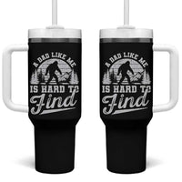 Funny A Dad Like Me Is Hard To Find Tumbler With Handle Bigfoot Dad Fathers Day - Wonder Print Shop