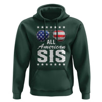Funny All American Sis 4th Of July Hoodie Family Matching Sunglasses - Wonder Print Shop