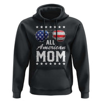 Funny All American Mom 4th Of July Hoodie Family Matching Sunglasses - Wonder Print Shop