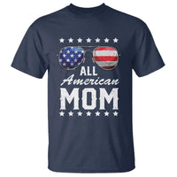 Funny All American Mom 4th Of July T Shirt Family Matching Sunglasses - Wonder Print Shop