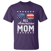Funny All American Mom 4th Of July T Shirt Family Matching Sunglasses - Wonder Print Shop