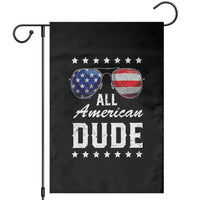 Funny All American Dude 4th Of July Garden Flag Family Matching Sunglasses - Wonder Print Shop