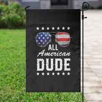 Funny All American Dude 4th Of July Garden Flag Family Matching Sunglasses - Wonder Print Shop