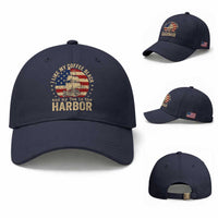 I Like My Coffee Black And My Tea In The Harbor Baseball Cap Funny US History