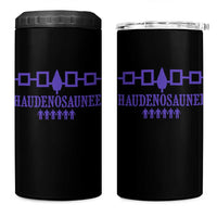 Native American Haudenosaunee Iroquois Nation Flag 4 in 1 Can Cooler Tumbler - Wonder Print Shop