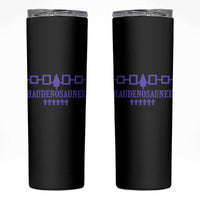 Native American Haudenosaunee Iroquois Nation Flag Skinny Tumbler - Wonder Print Shop