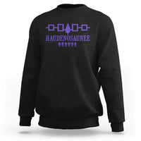Native American Haudenosaunee Iroquois Nation Flag Sweatshirt - Wonder Print Shop