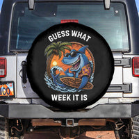 Funny Shark Guess What Week It Is Spare Tire Cover Shark Awareness Summer Vacation
