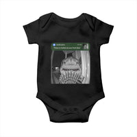 There is Motion at Your Front Door Funny Shark Motion Meme Baby Onesie