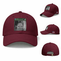 There is Motion at Your Front Door Funny Shark Motion Meme Baseball Cap