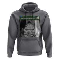 There is Motion at Your Front Door Funny Shark Motion Meme Hoodie