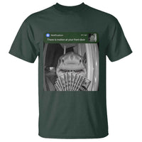 There is Motion at Your Front Door Funny Shark Motion Meme T Shirt