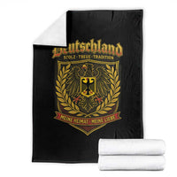 German Heritage Pride Throw Blanket Deutschland Stolz Treue Tradition Meine Heimat Meine Liebe - Wonder Print Shop