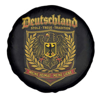 German Heritage Pride Spare Tire Cover Deutschland Stolz Treue Tradition Meine Heimat Meine Liebe - Wonder Print Shop