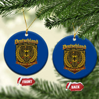 German Heritage Pride Ceramic Ornament Deutschland Stolz Treue Tradition Meine Heimat Meine Liebe - Wonder Print Shop