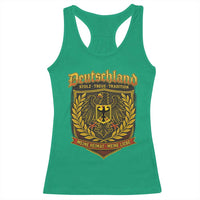 German Heritage Pride Racerback Tank Top Deutschland Stolz Treue Tradition Meine Heimat Meine Liebe - Wonder Print Shop